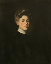 Portrait de Maja en bleu foncé, 1903